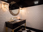 Waratah Whitecap Bevelled Gloss 100x200 tile