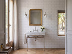 Waratah Whitecap Bevelled Gloss 100x300 tiles in a room
