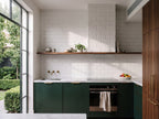 Waratah Whitecap Bevelled Matt 100x200 tiles in a kitchen