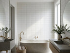 Waratah Whitecap Bevelled Matt 100x200 tiles in a room