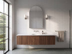 Waratah Whitecap Bevelled Matt 100x300 tiles in a room
