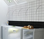 Waratah Whitecap Mosaic Matt 97x97 tile