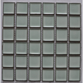 Wollemi Mangrove Concave Mosaic Gloss 48x48, tiles laid together
