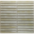Wollemi Tussock Concave Finger Mosaic Gloss 20x145, tiles laid together