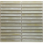 Wollemi Tussock Concave Finger Mosaic Gloss 20x145, tiles laid together