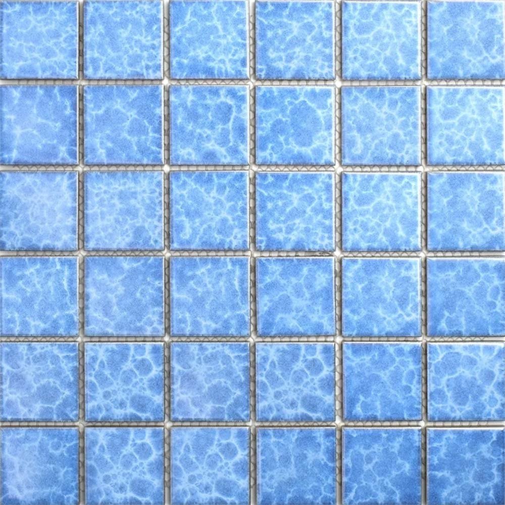 Pool Sorrento Ultra Marine Gloss 48x48 Mosaic tile
