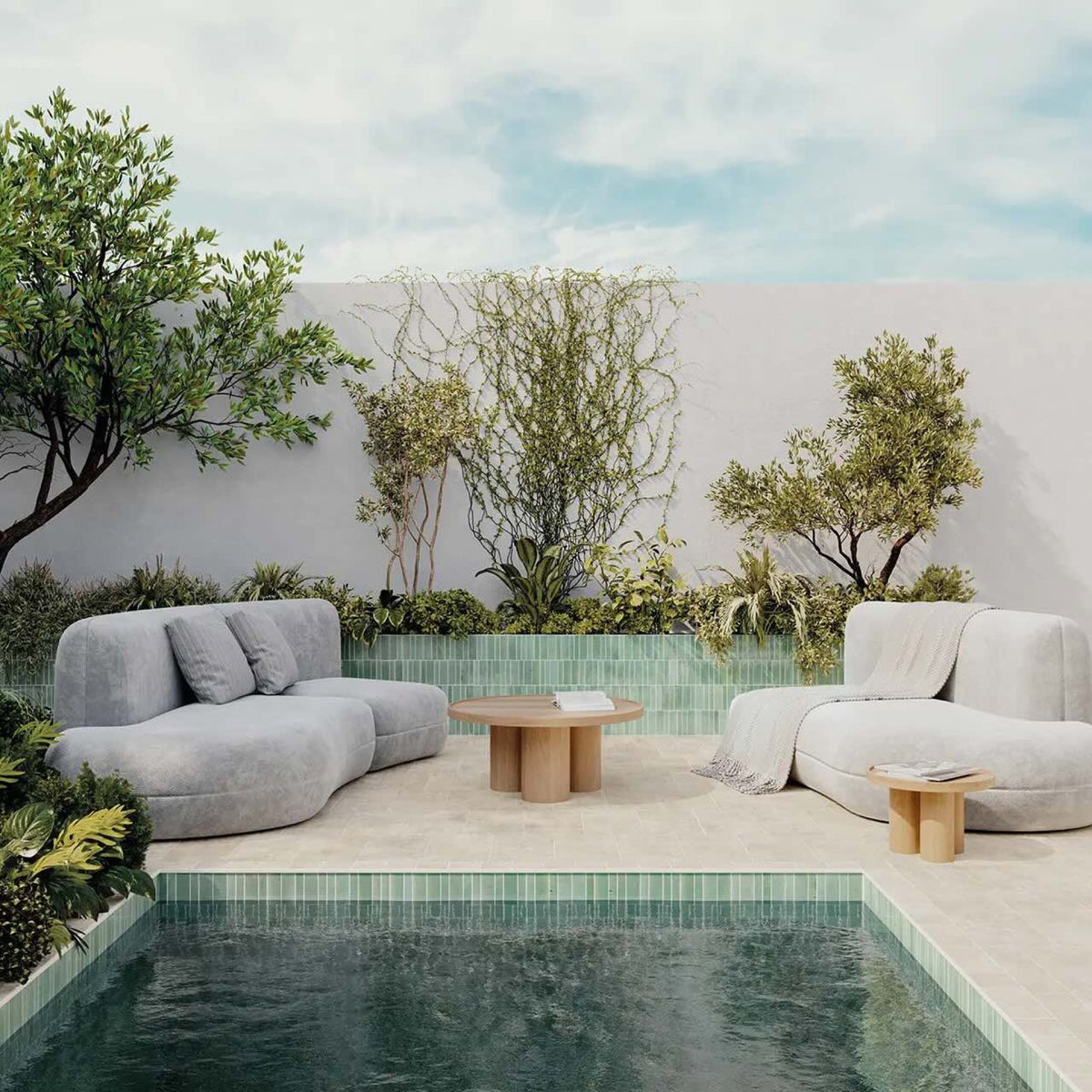 Sabil Viridian Gloss 50x150 tile
