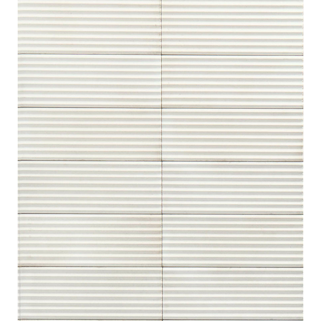 Risotto Natural Pleat Gloss 75x200 tiles